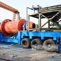 75 kw Iron Ore Mobile Ball Mill